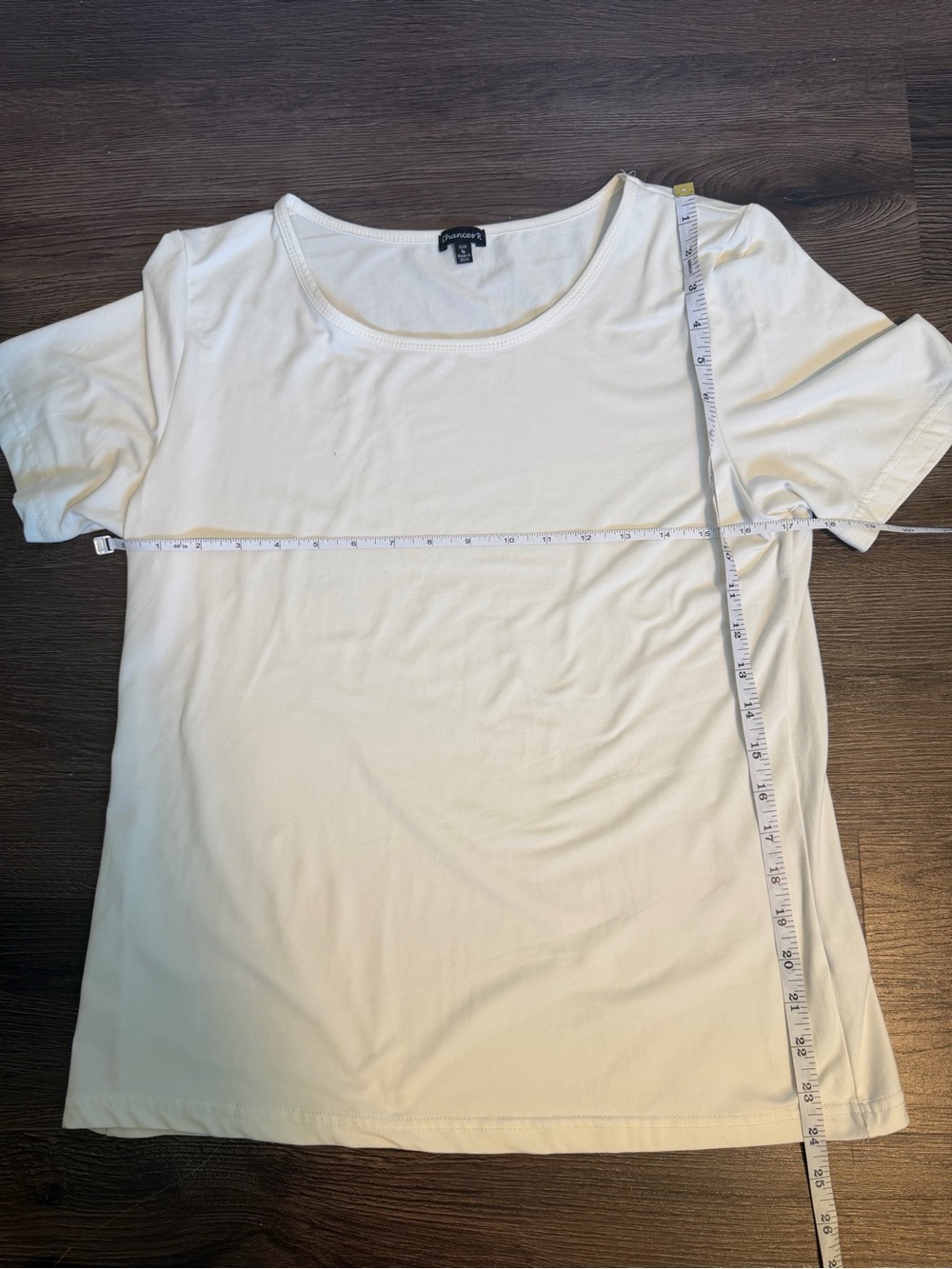 Chances R White Top Size Medium - Picture 5 of 5